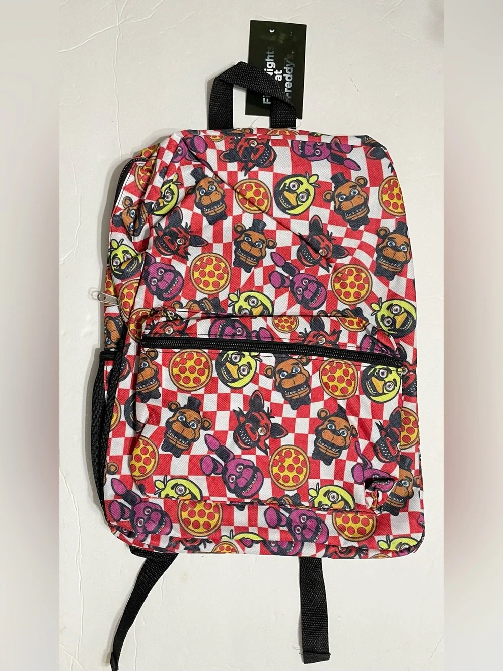 Large Backpack - Five Nights at Freddy's Pizza Allover Print 16